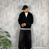 Cardigan Destroyed Black
