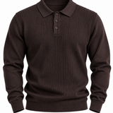 Polo Filo Milano Brown