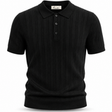 Polo Filo Porto Cervo Black