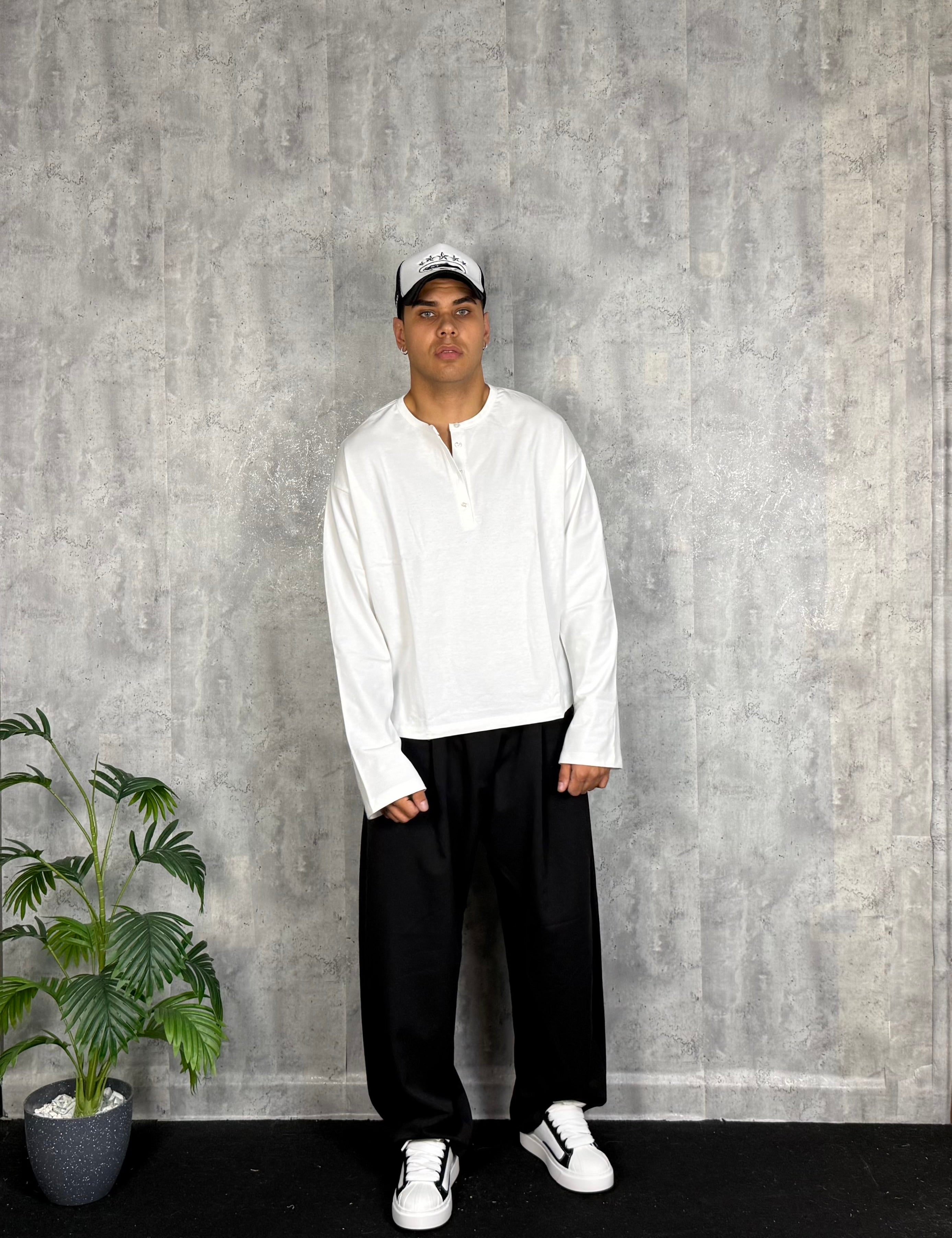 Serafino Crop White