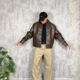 Jacket Minimal Brown