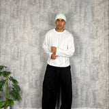 Longsleeve Double White