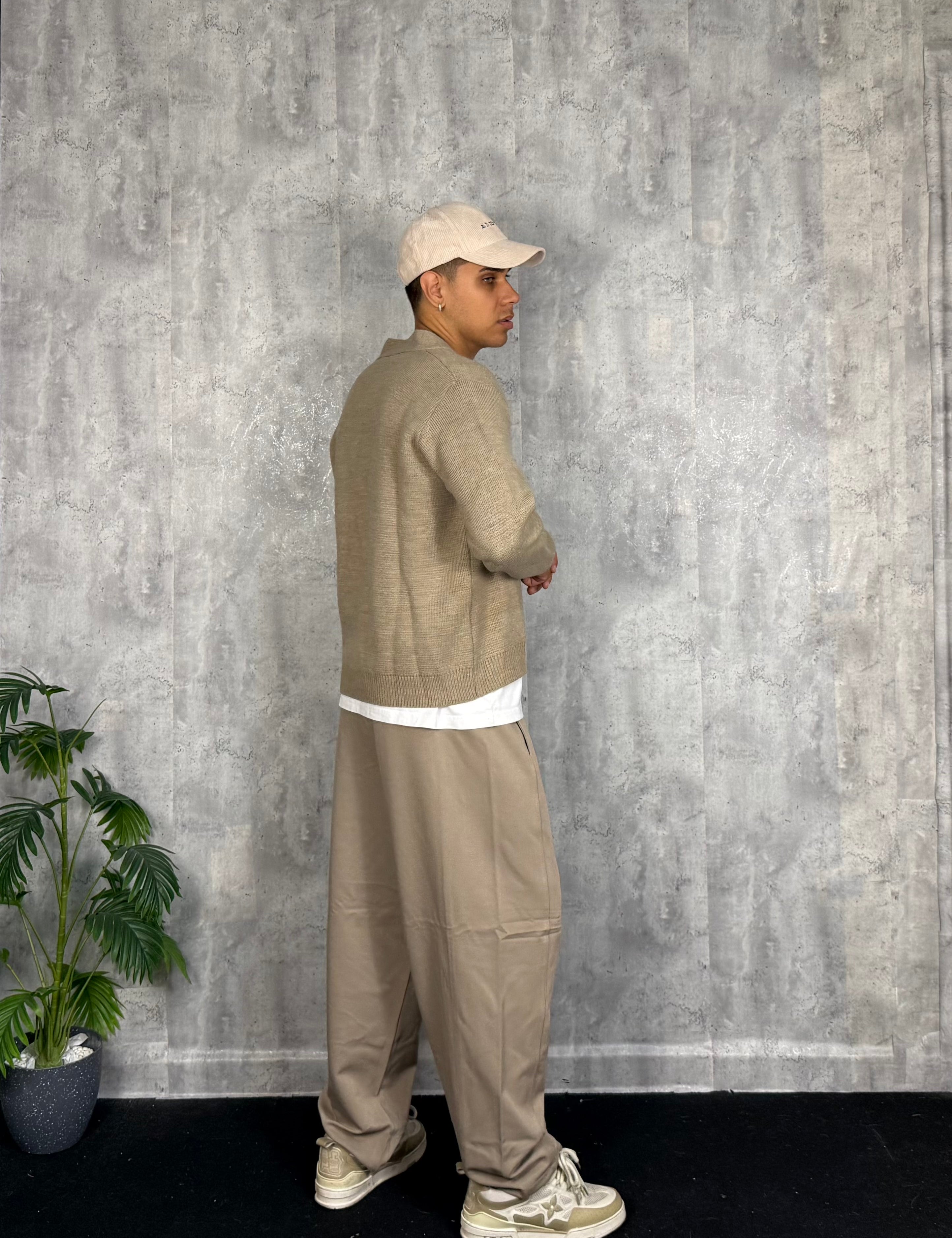 Cardigan Derby Beige