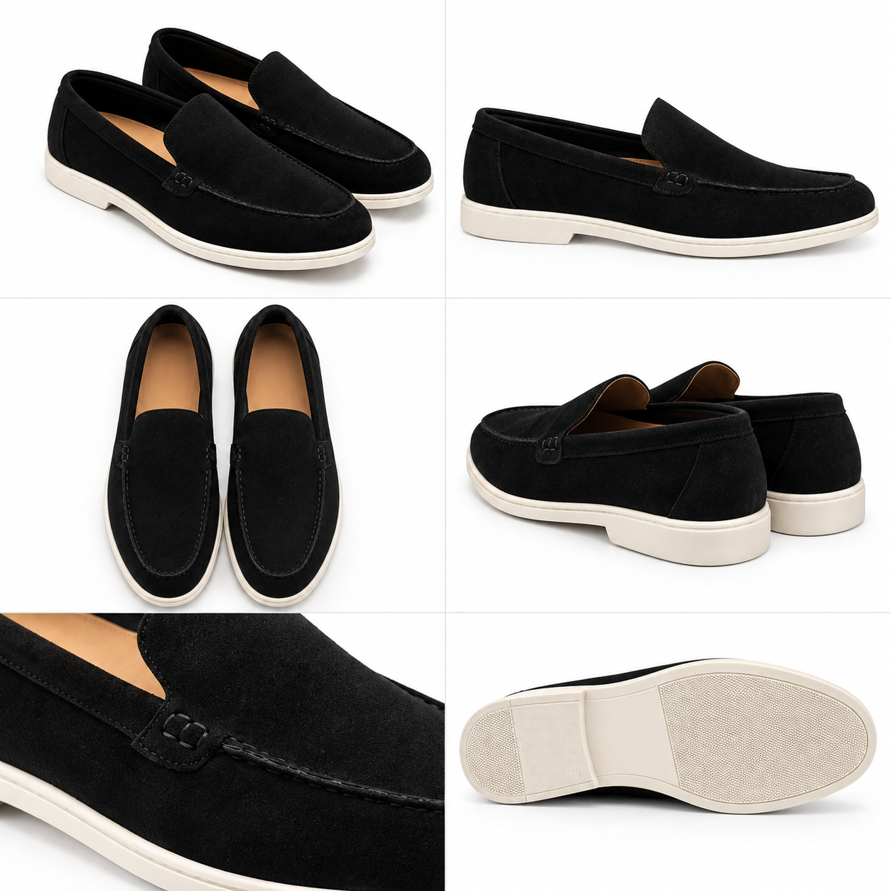 Mocassino Loro Pian* Black