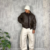 Jacket Leather Eclipse Brown