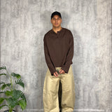 Serafino Crop Brown