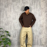 Serafino Crop Brown