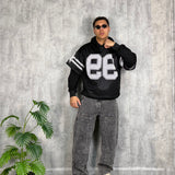 Hoodie Two Stars Black