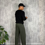 Pantalone Wide Fit Green