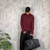 Longsleeve Crop Modern Wine