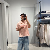 Camicia Crop Ami Pink
