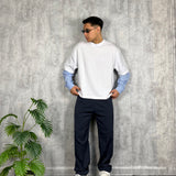 T-Shirt Double Square White