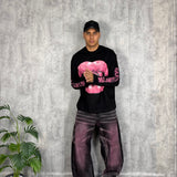 Longsleeve Lips Rosè