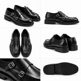 Mocassino Doppia Fibia Black