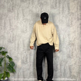 Polo Over Cropped Beige