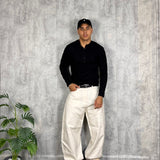 Jeans Ballon Old Money White