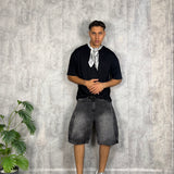 Jeans Ballon Dark Black