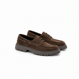 Mocassino Essential Suede Brown