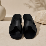 Ciabatta Cuoio Herme* Black