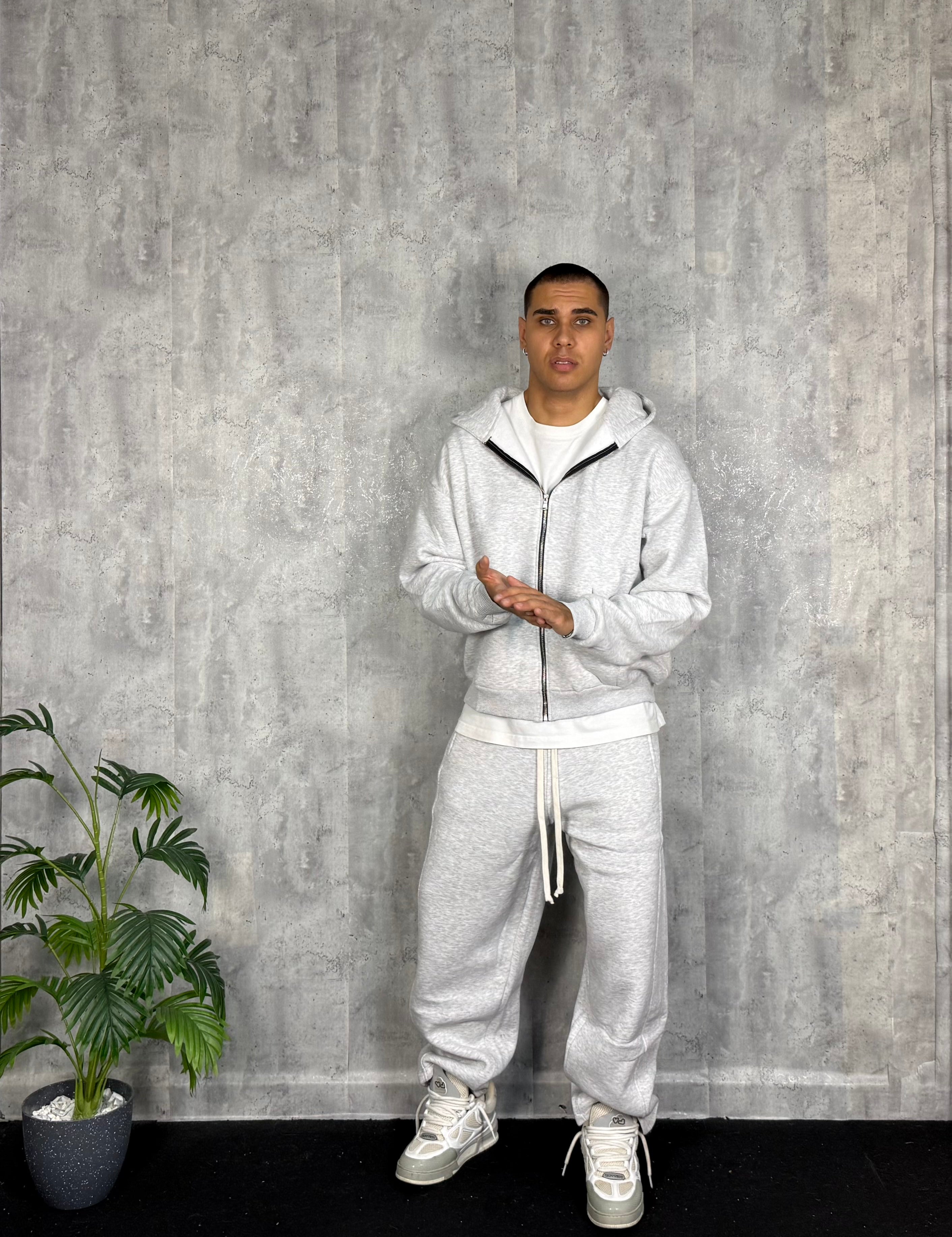 Tuta Relaxed Zip Nike Grey