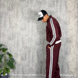 Tuta Urban Stripes Bordeaux
