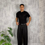 Maglia Serafino Black