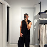 Canotta Over Crop Black