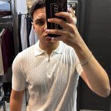 Polo Treccia White