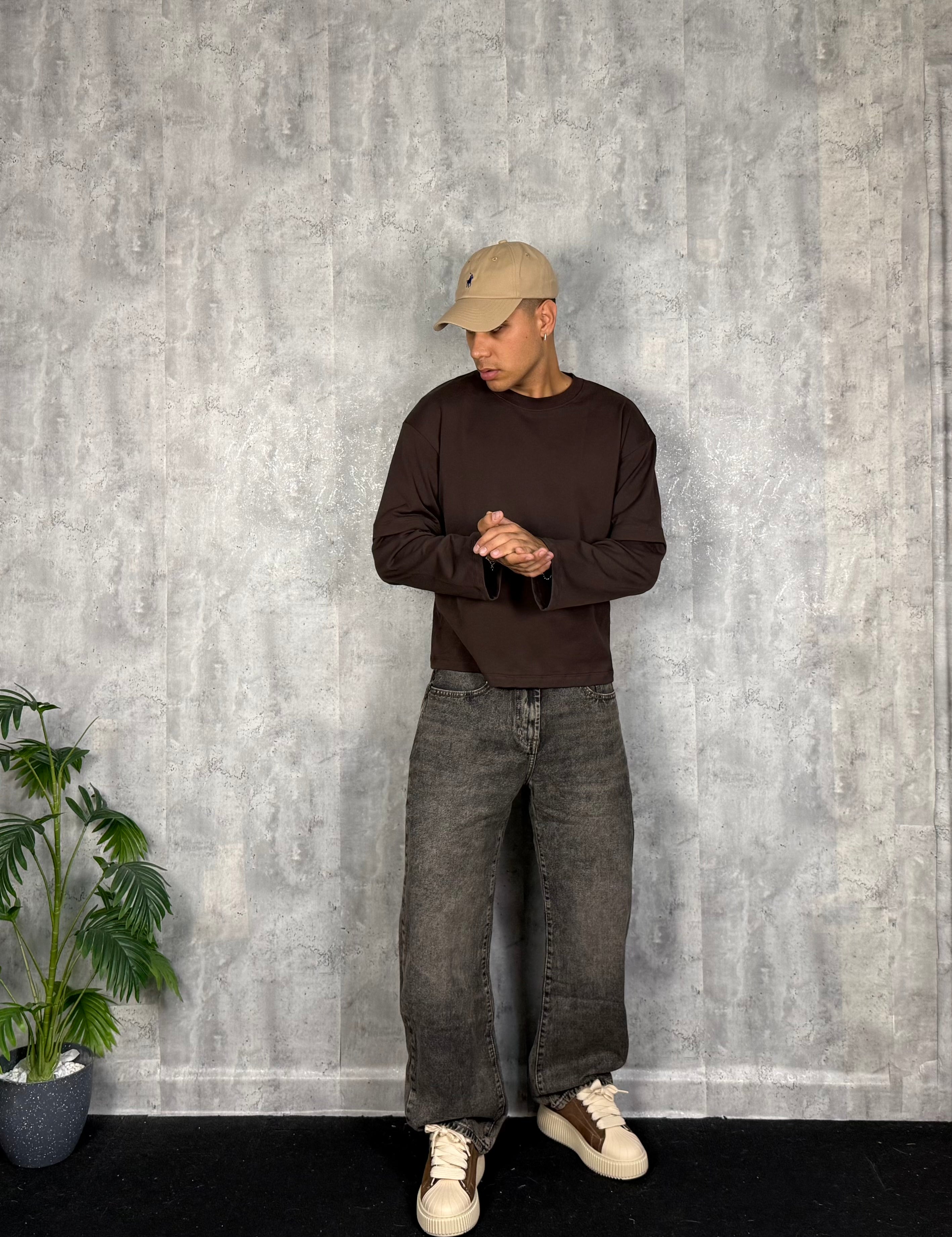 Jeans Marmorized Brown
