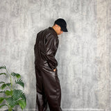 Coordinato Pelle Brown