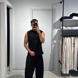 Canotta Over Crop Black