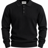Polo Filo Milano Black