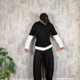 T-Shirt Double Office Black