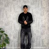 Longsleeve Diamond Black