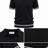 Polo Filo Riviera Black