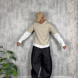 T-Shirt Double Office Beige