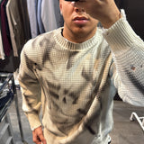 Maglione Burned White