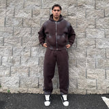 Tracksuite Slave Brown