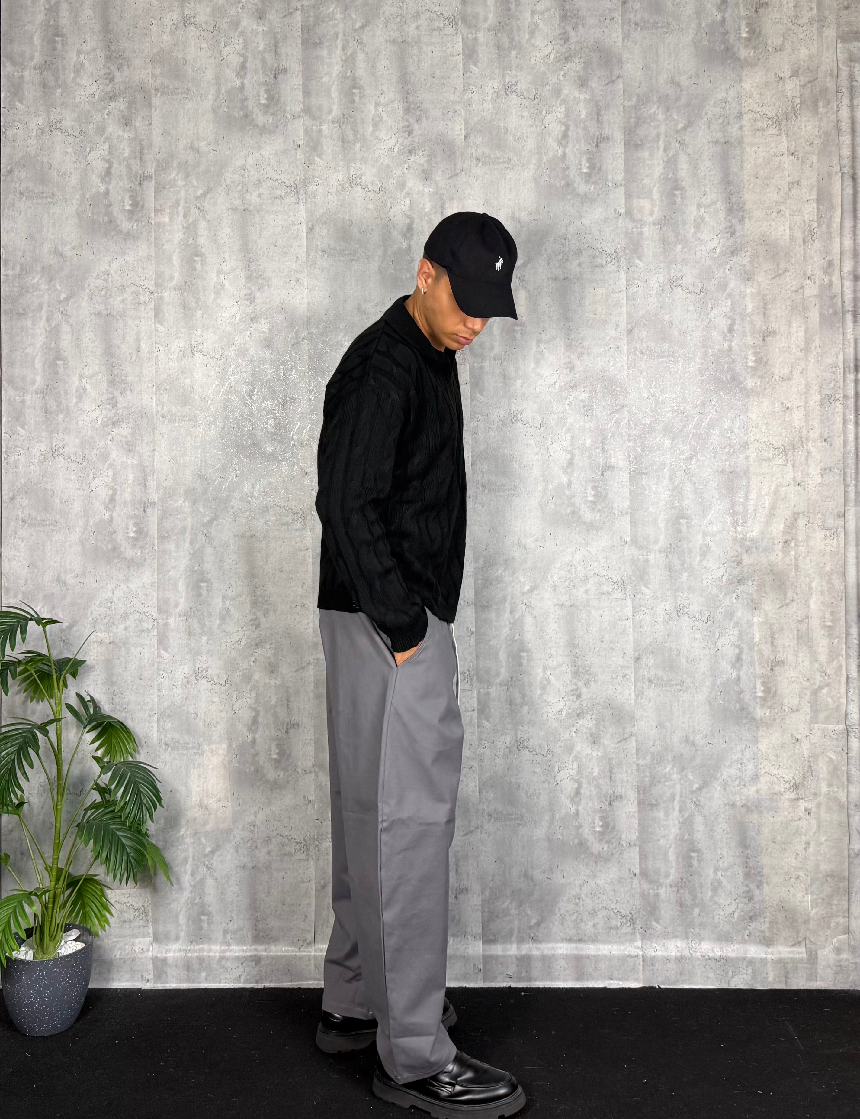 Pantalone Strutturato Bull Grey
