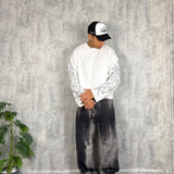 Longsleeve Ami Project White