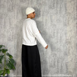 Longsleeve Double White