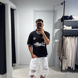 Jeans Ropture White