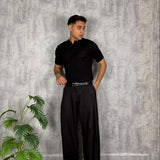 Maglia Serafino Black