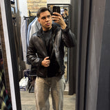 Montone Double Face Black