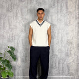 Gilet College White