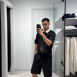 Coordinato Zip College Black