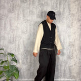 Gilet Filo Modern Fit Black