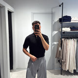 Polo Filo Zip Black