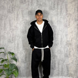 Tuta Relaxed Zip Black