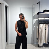 Canotta Over Crop Black